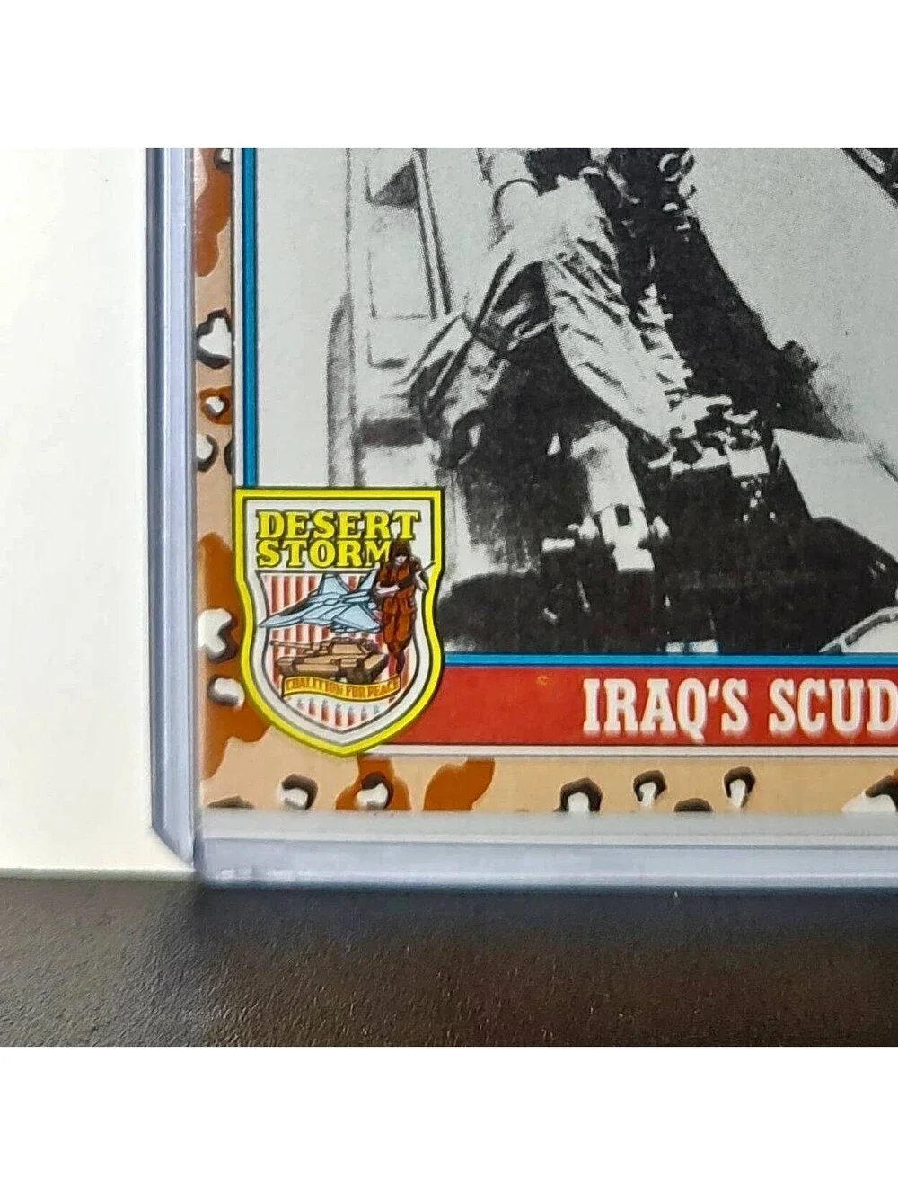 Iraq’s SCUD Missile 1991 Topps Desert Storm #101 Card